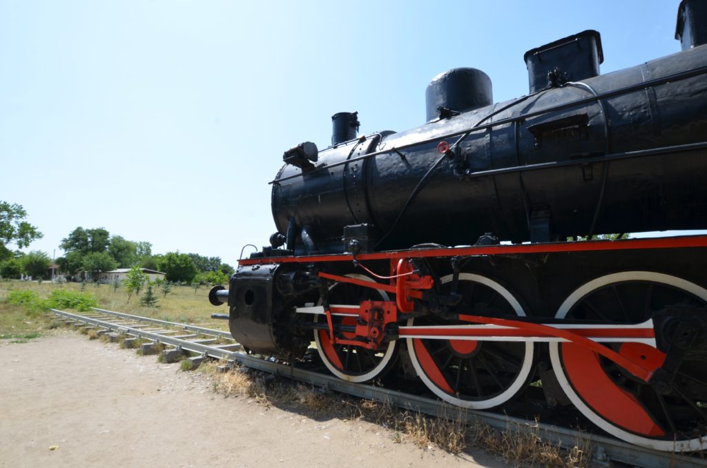 Les merveilles d'Edirne/aufildeslieux.fr/ Ancienne locomotive à la gare de Karaagaç ©K.HIBBS