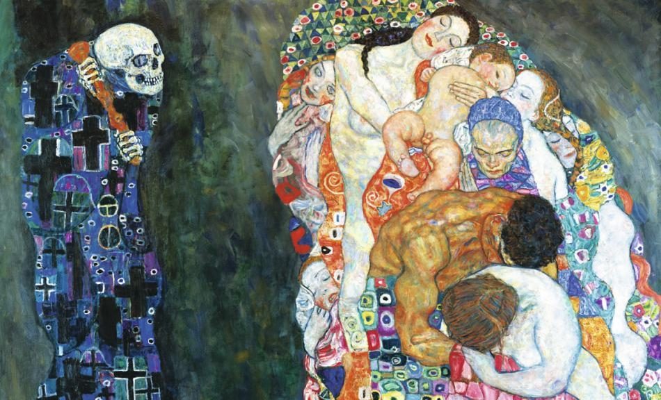 Beauté et Abîme/aufildeslieux.fr/"Death and Life" Gustav Klimt ©Leopold Museum,Vienna