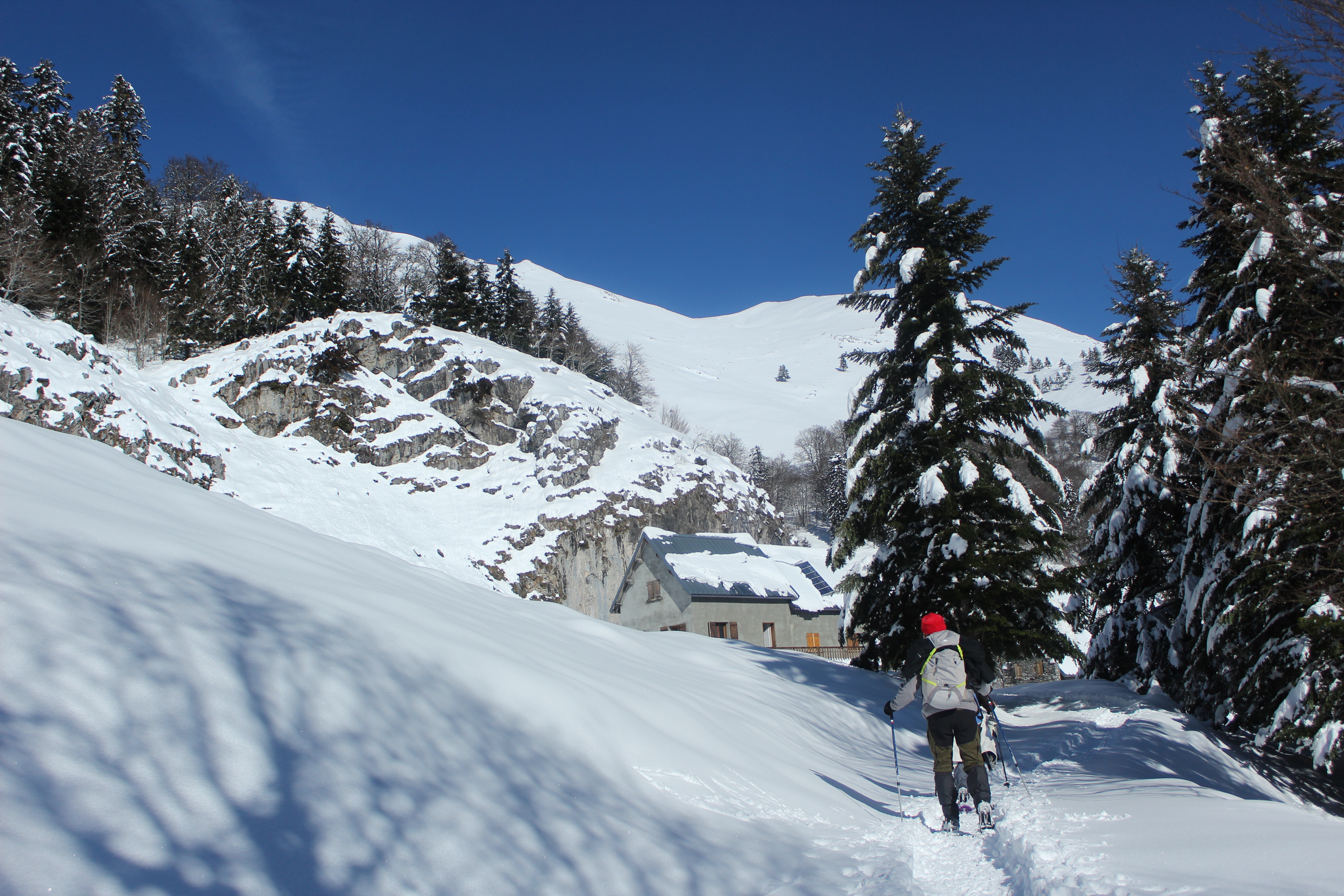 Tout schuss du Mourtis à Luchon !/aufildeslieux.fr/ski de randonnée 