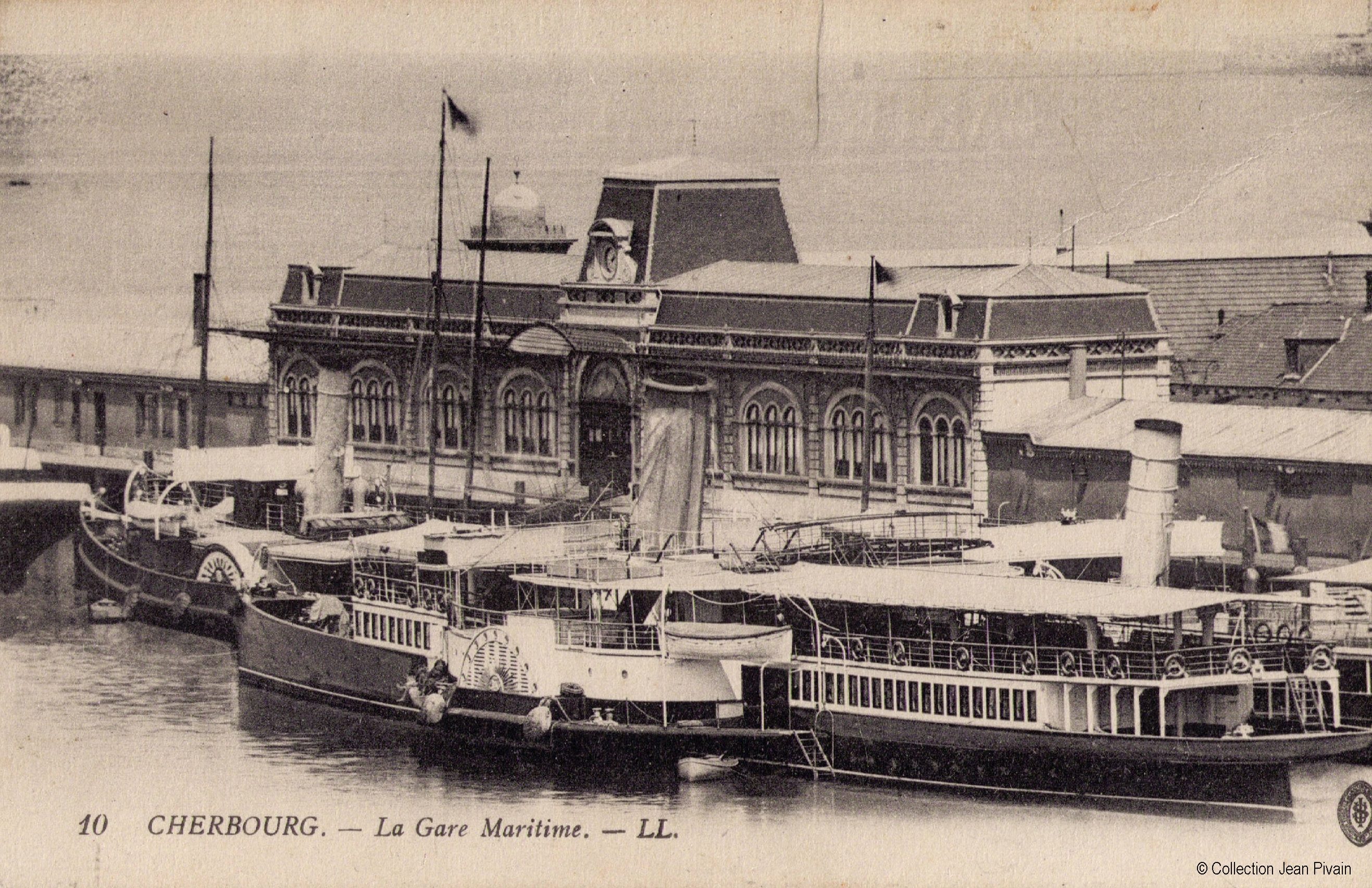 (1)La Gare en 1912_Collection Pivain.