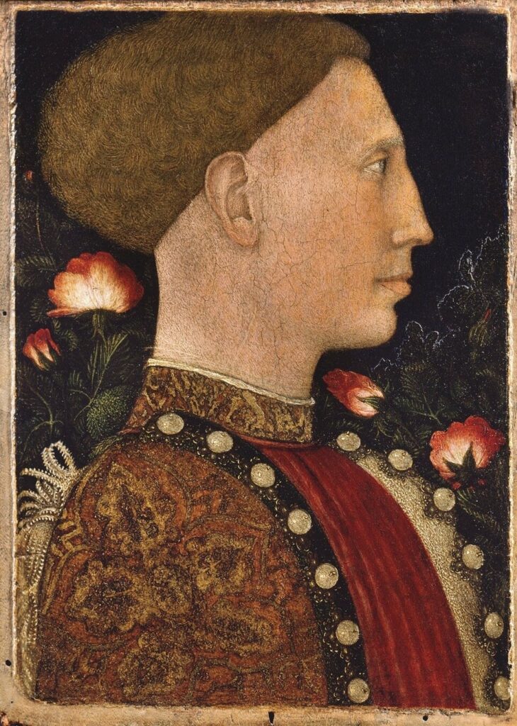 De Ferrare au delta du Pô/www.aufildeslieux.fr/Portrait de Lionello d'Este-Photo © CommonsWikimedia