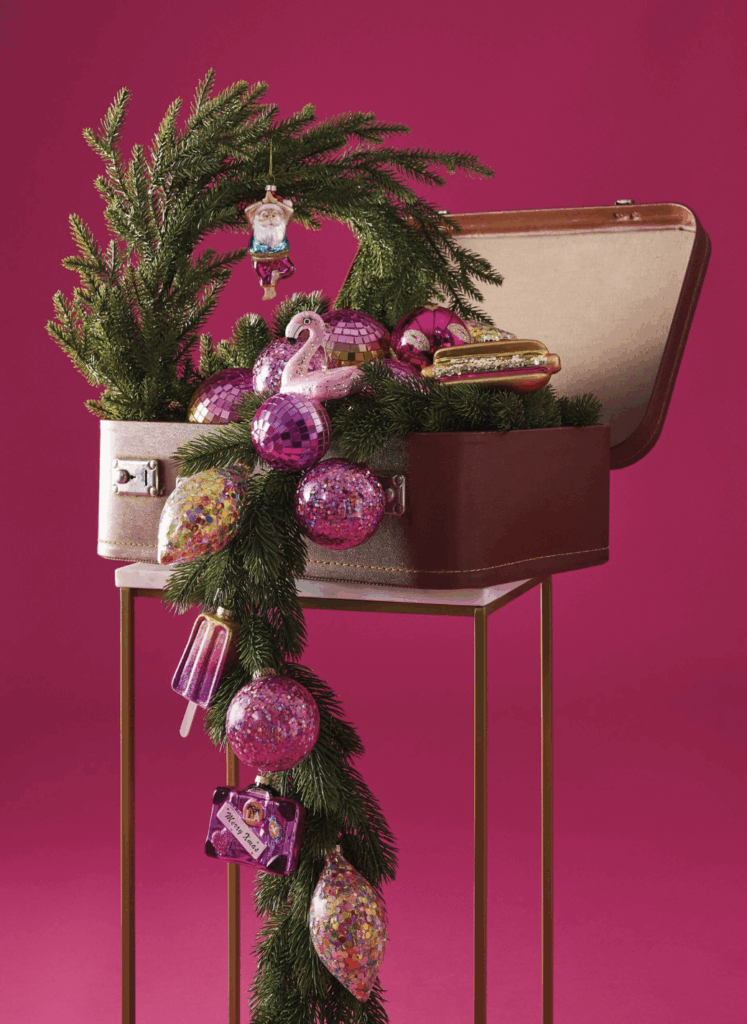 Un Noël cosmopolite chez Maisons du Monde/www.aufildeslieux.fr/Thème Palm Beach©maisonsdumonde