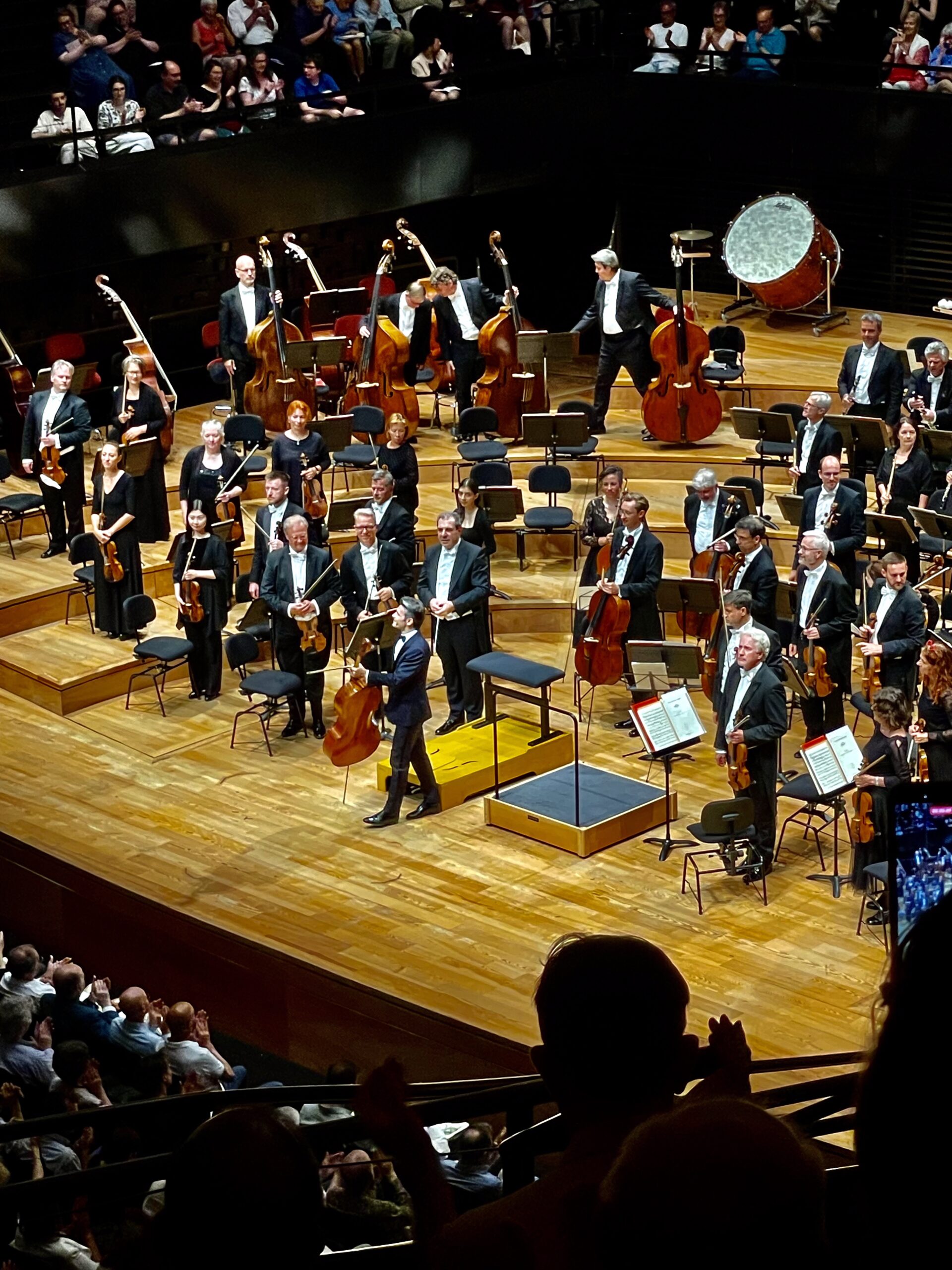 Le Triangle d'or de la culture allemande: Dresde,Leipzig,Weimar/www.aufildeslieux.fr/Concert de la Sächsische Staatskapelle Dresden à la Philharmonie de Paris - Photo © Elsa HIBBS