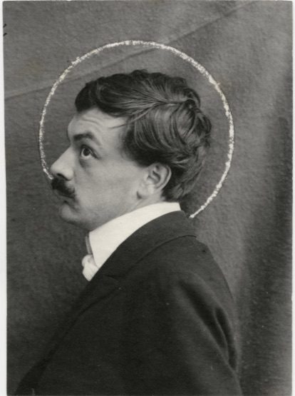  De Vienne 1900 au MAK à la Villa Klimt/aufildeslieux.fr/ Anonymous, Portrait Photograph of Koloman Moser©MAK