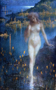  La Porte des rêves au Domaine Caillebotte/aufildeslieux.fr/ Nocturne sur le Bosphore (1897) Lucien Lévy-Dhurmer