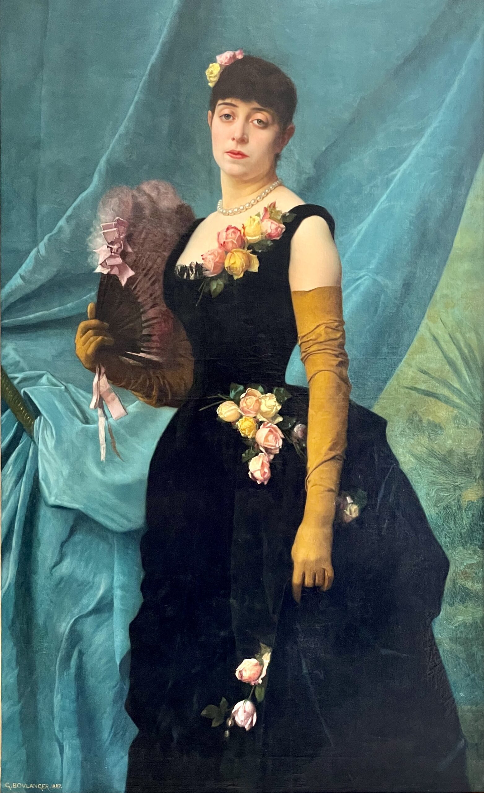 Thé Dammann Frères au Musée Lambinet/aufildeslieux.fr/ Portrait de Madame Lambinet par Gustave Boulanger (1824-1828) © Photo K.HIBBS