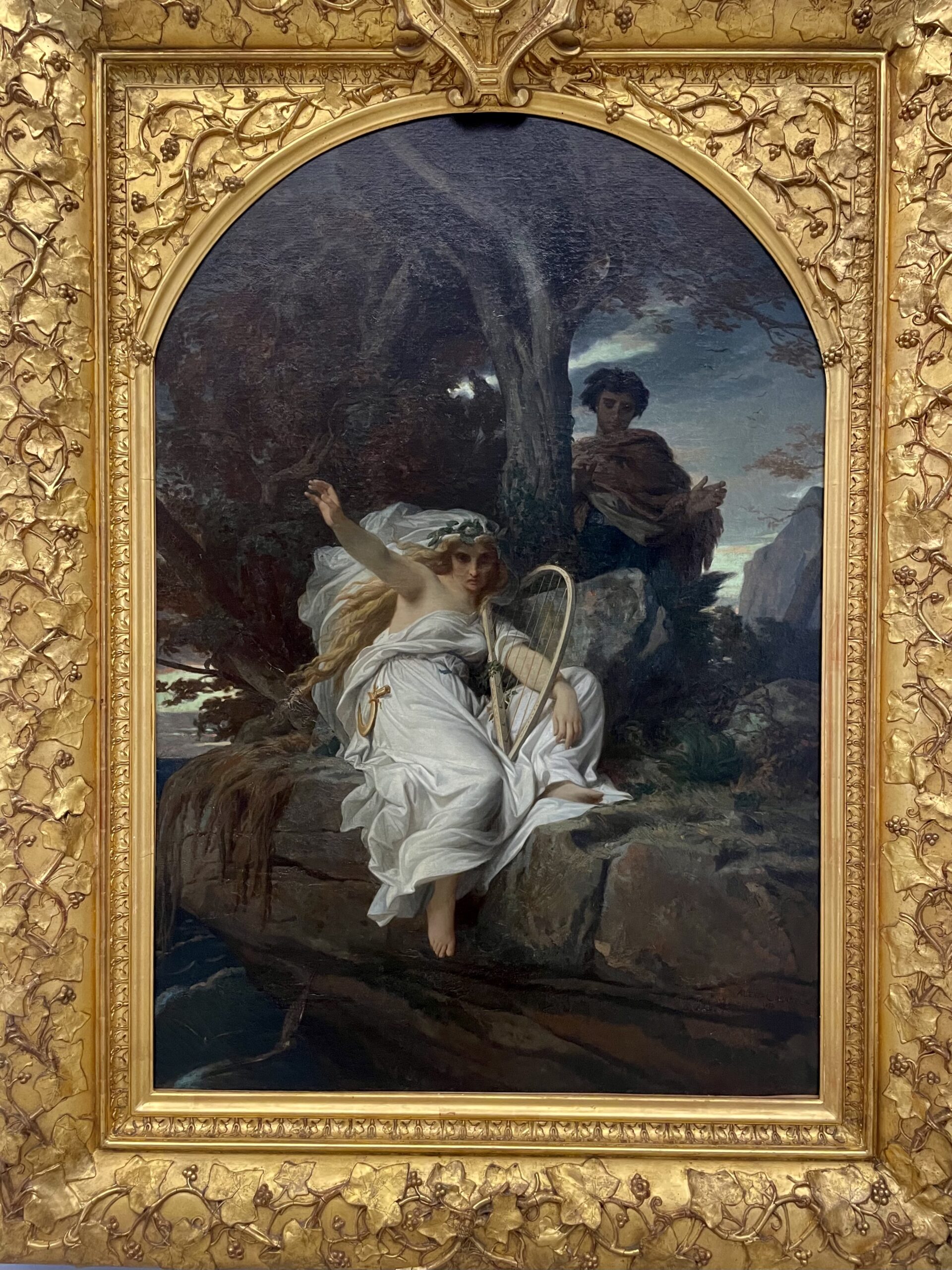 Montpellier, la belle languedocienne-www.aufildeslieux.fr-"Velléda"-peinture d'Alexandre Cabanel © K.HIBBS