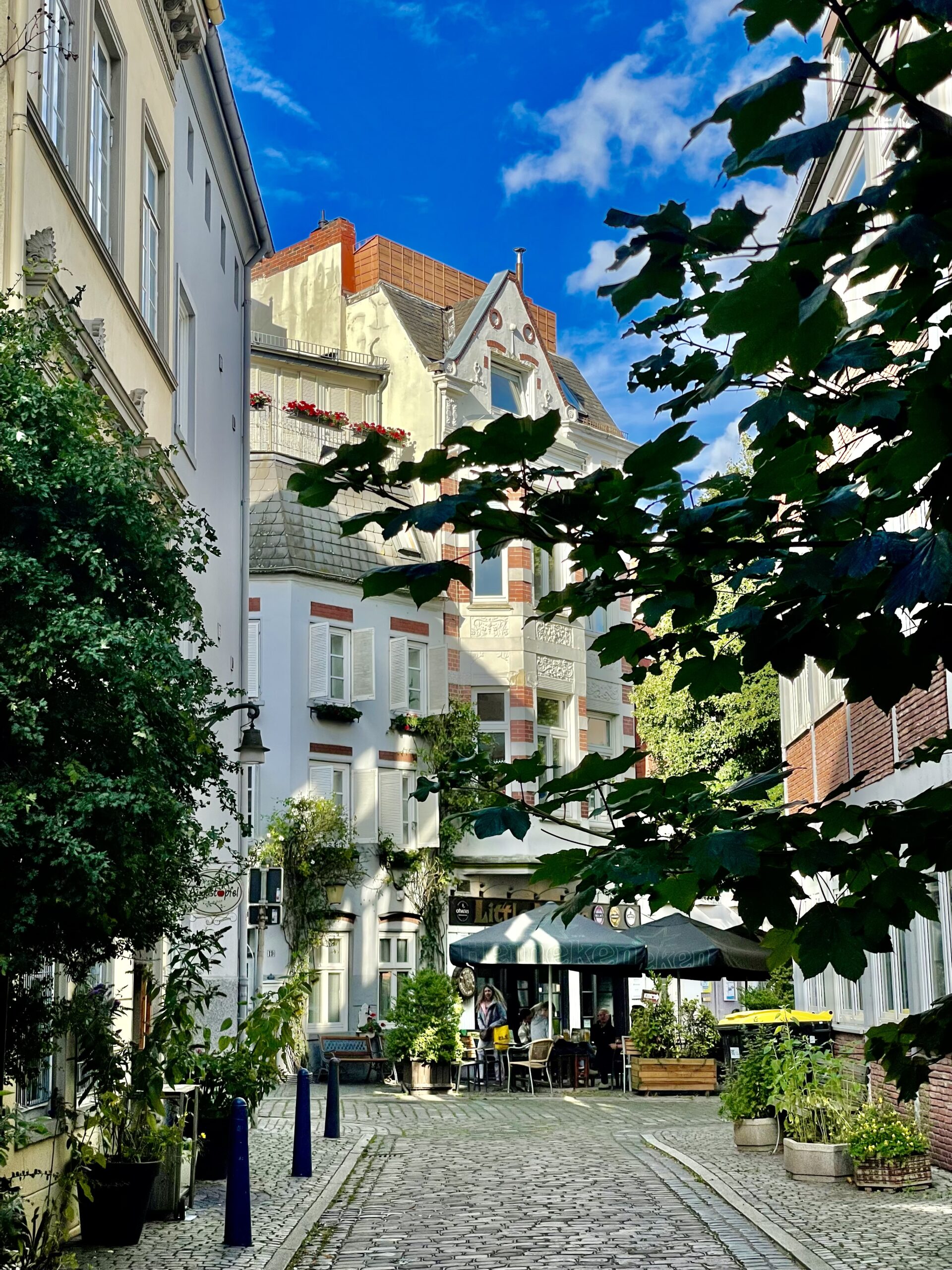 De Brême à Leer en Basse Saxe/www.aufildeslieux.fr/ Une ruelle de Schnoor © K.HIBBS