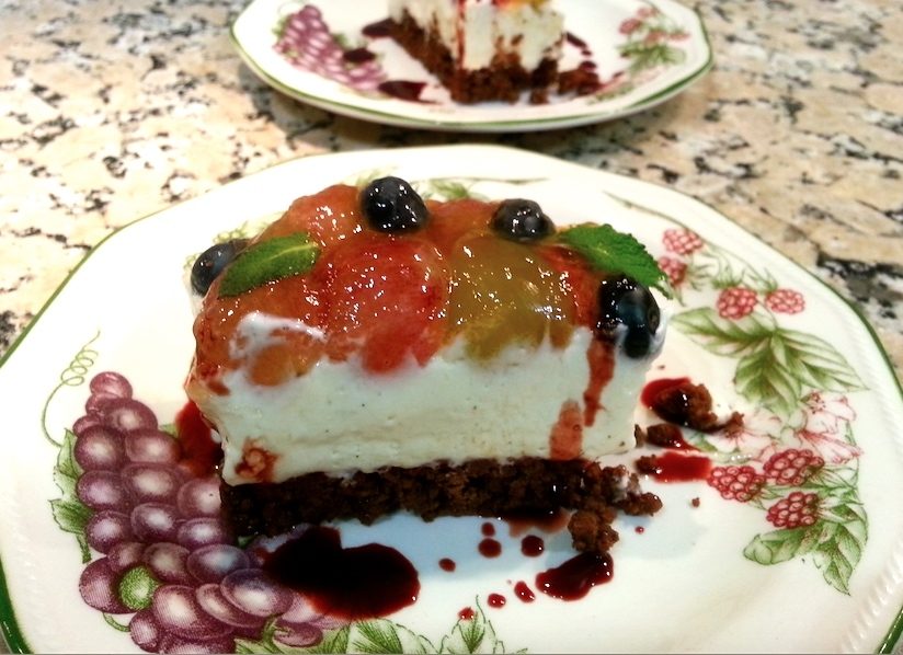 La Belle Assiette:cheesecake &raisins©Hibbs