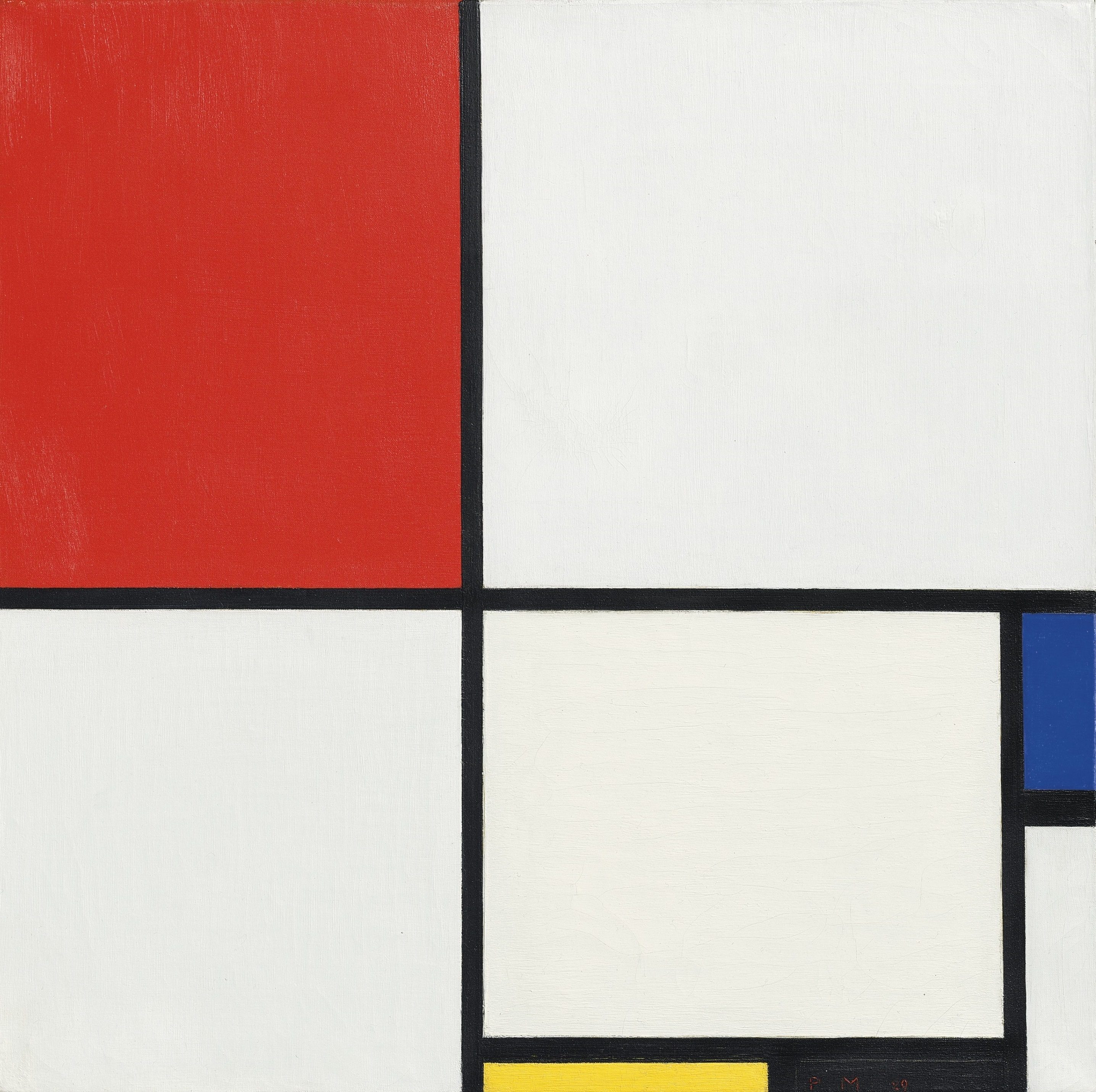Les 100 ans du mouvement De Stijl/aufildeslieux.fr/Mondrian_Composition-No.-III-Composition-with-Red-Blue-Yellow-and-Black
