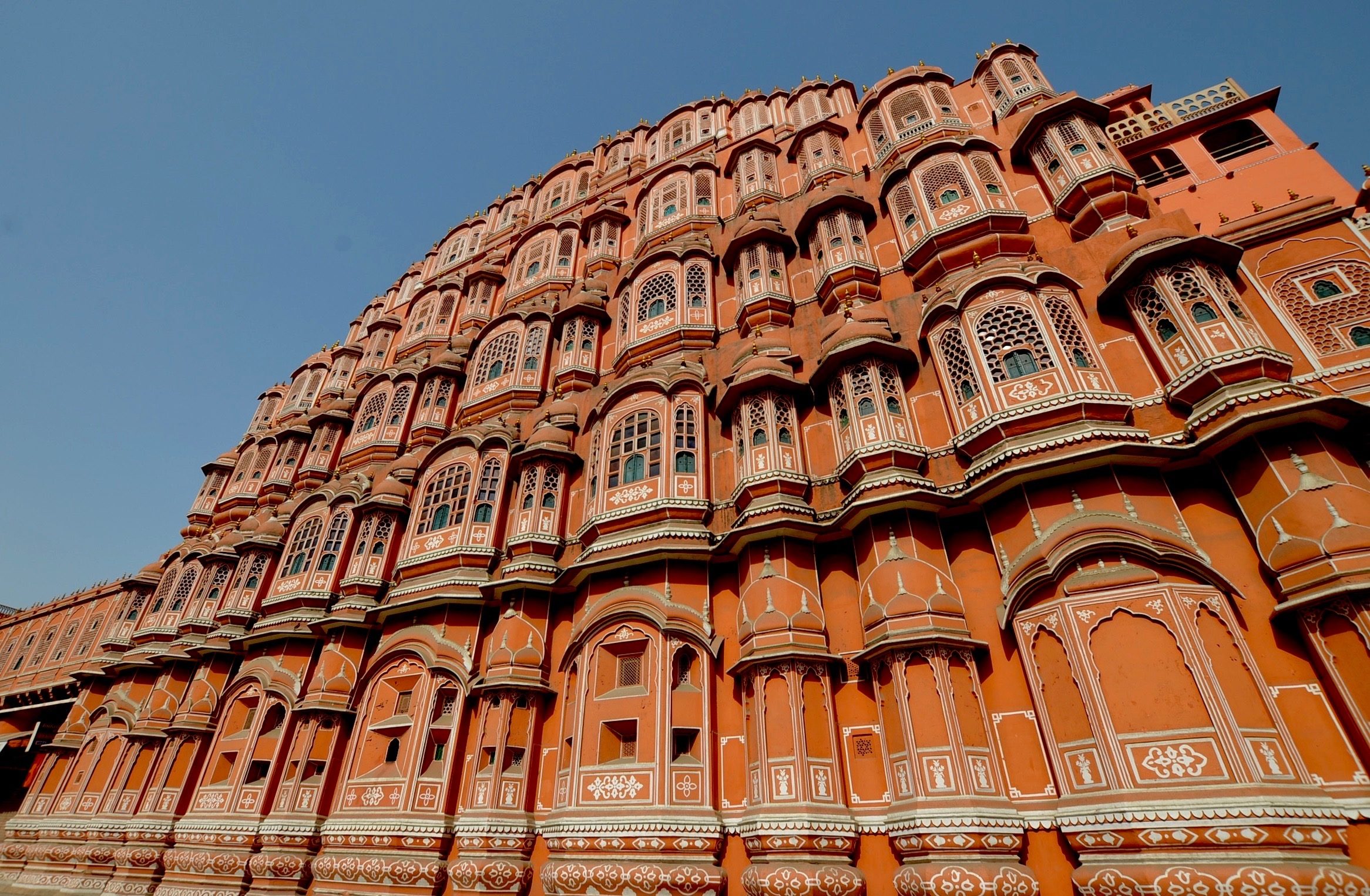  Voyage en Inde du Nord/ aufildeslieux.fr/Le Palais des vents à Jaipur©K.Hibbs