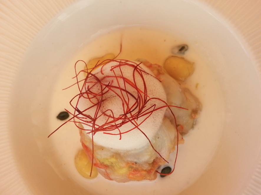 3 bonnes raisons d'aller à Tarragone/aufildeslieux.fr/cevice-de-ravioli-aux-crevettes-avec-lait-de-coco©K.Hibbs