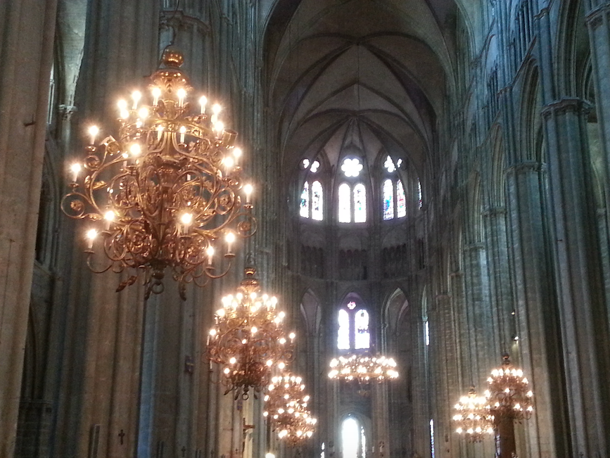 lustres 19ème Cathédrale de Bourges